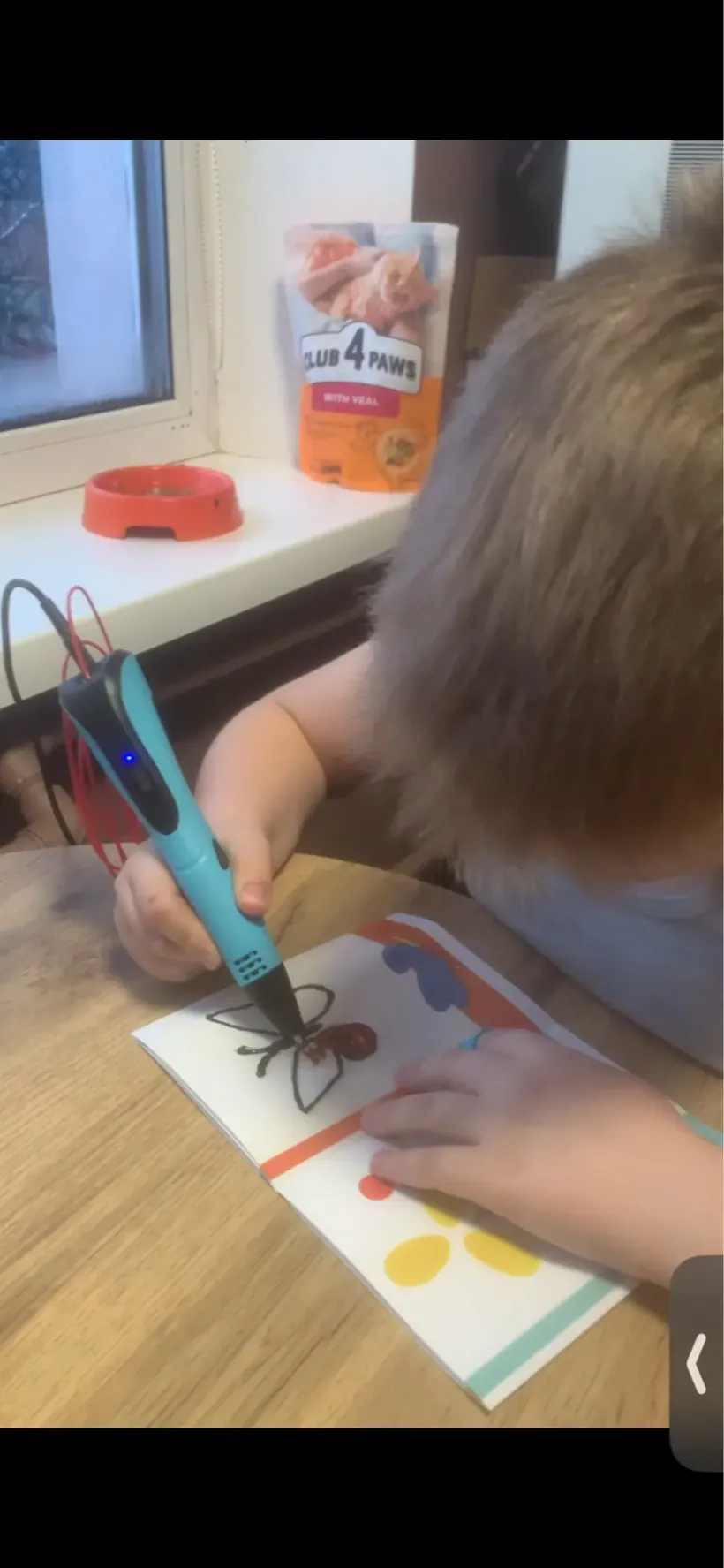 Création au stylo 3D Sculpio photographiée par un acheteur vérifié
